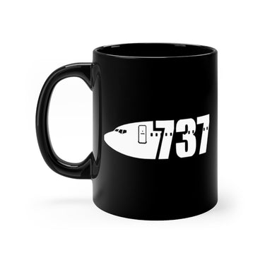 BOEING 737 DESIGNED MUG Printify